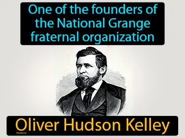 one of the founders of the National Grange fraternal organization