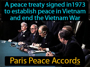 a treaty signed in 1973 to end the Vietnam War