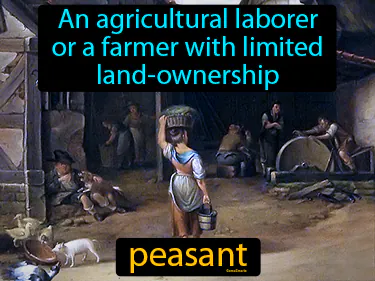 an agricultural laborer or a farmer with limited land-ownership