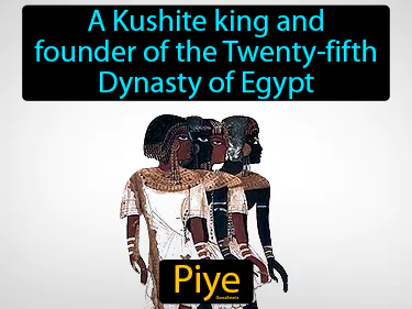 a Kushite king and founder of the Twenty-fifth Dynasty of Egypt