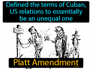 defined the terms of Cuban, US relations to essentially be an unequal one