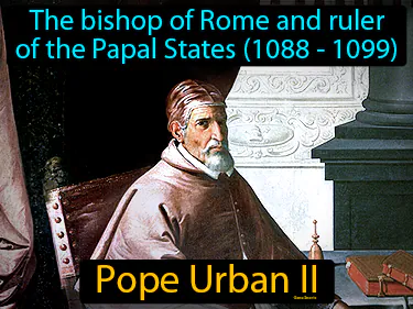 the bishop of Rome and ruler of the Papal States (1088 - 1099)
