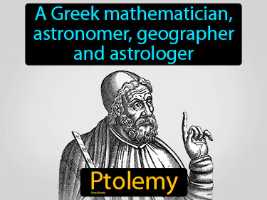 A Greek mathematician, astronomer, geographer and astrologer