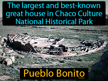The largest and best-known great house in Chaco Culture National Historical Park