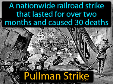 a nationwide railroad strike that lasted for over two months and caused 30 deaths