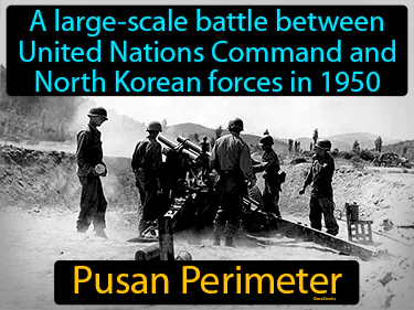 A large-scale battle between United Nations Command and North Korean forces in 1950