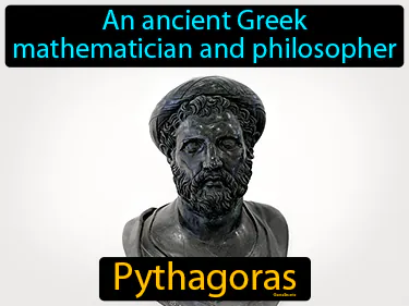an ancient Greek mathematician and philosopher
