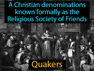 a Christian denominations known formally as the Religious Society of Friends