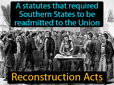 a statutes that required Southern States to be readmitted to the Union