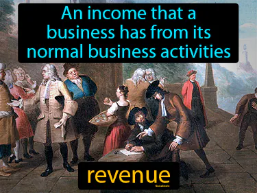 An income that a business has from its normal business activities