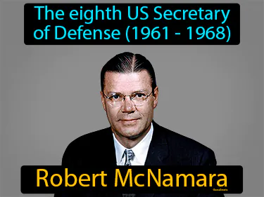 the eighth US Secretary of Defense (1961 - 1968)