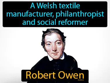 A Welsh textile manufacturer, philanthropist and social reformer