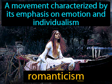 A movement characterized by its emphasis on emotion and individualism