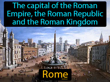 the capital of the Roman Empire, the Roman Republic and the Roman Kingdom
