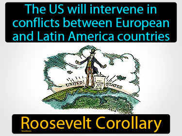 the US will intervene in conflicts between European and Latin America countries