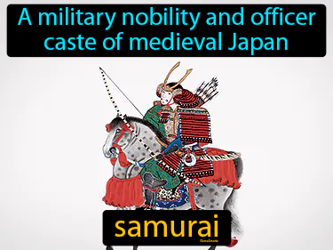 a military nobility and officer caste of medieval Japan