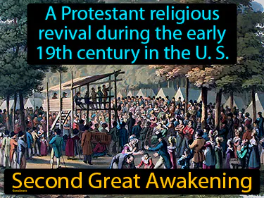 a Protestant religious revival during the early 19th century in the U. S.