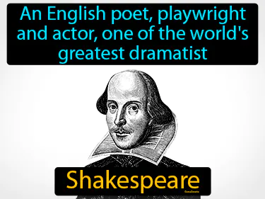 an English poet, playwright and actor, one of the world's greatest dramatist