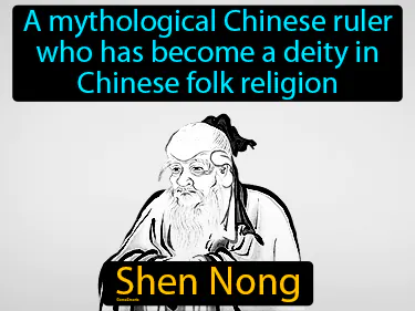 a mythological Chinese ruler who has become a deity in Chinese folk religion