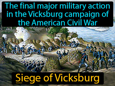 the final major military action in the Vicksburg campaign of the American Civil War
