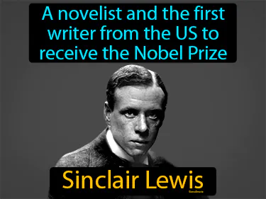a novelist and the first writer from the US to receive the Nobel Prize