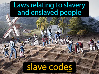 laws relating to slavery and enslaved people