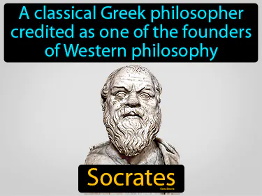 a classical Greek philosopher credited as one of the founders of Western philosophy