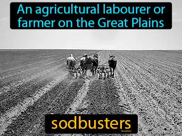 an agricultural labourer or farmer on the Great Plains