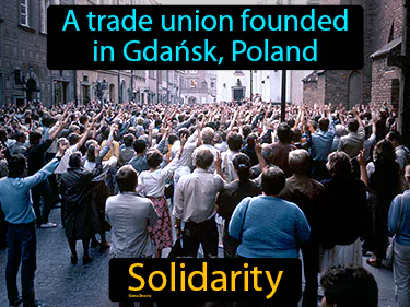 A trade union founded in Gdańsk, Poland