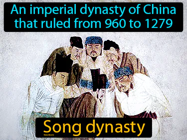 An imperial dynasty of China that ruled from 960 to 1279