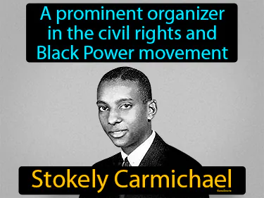 a prominent organizer in the civil rights and Black Power movement