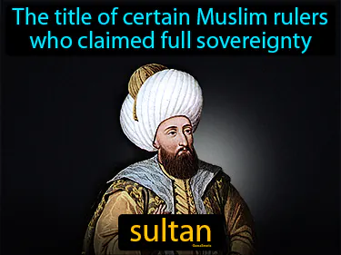 the title of certain Muslim rulers who claimed full sovereignty