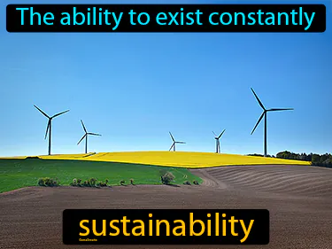 The ability to exist constantly