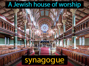 a Jewish house of worship