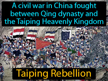 A civil war in China fought between Qing dynasty and the Taiping Heavenly Kingdom
