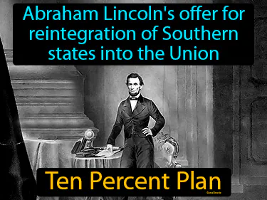 Abraham Lincoln's offer for reintegration of Southern states into the Union