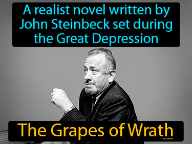 a realist novel written by John Steinbeck set during the Great Depression