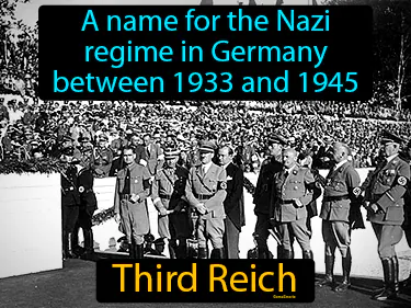 A name for the Nazi regime in Germany between 1933 and 1945