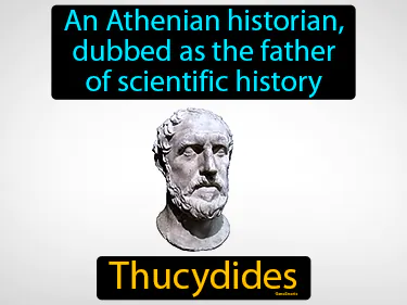 Athenian historian, dubbed as the father of scientific history