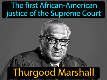 the first African-American justice of the Supreme Court