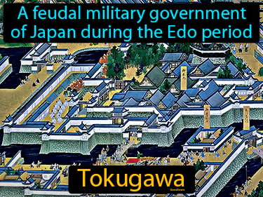 a feudal military government of Japan during the Edo period