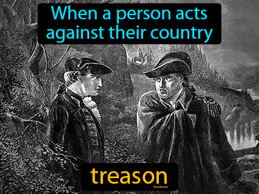 when a person acts against their country