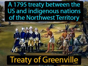 a 1795 treaty between the US and indigenous nations of the Northwest Territory