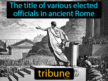 the title of various elected officials in ancient Rome
