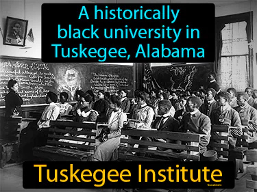 a historically black university in Tuskegee, Alabama