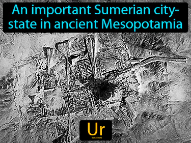 an important Sumerian city-state in ancient Mesopotamia