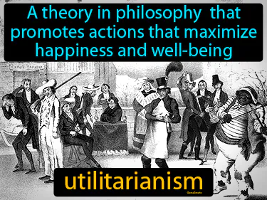 A theory in philosophy that promotes actions that maximize happiness and well-being