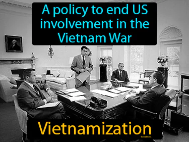 a policy to end US involvement in the Vietnam War