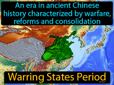 an era in ancient Chinese history characterized by warfare, reforms and consolidation