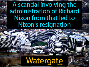 a scandal involving the administration of Richard Nixon from that led to Nixon's resignation